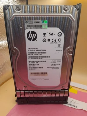 HP 625031-B21 625140-001 3TB 3.5" LFF 6G DP SAS HOT PLUG HARD DRIVE - Image 1 of 4