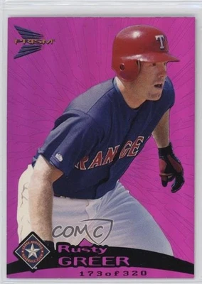 1999 Pacific Prism Holographic Purple /320 Rusty Greer #143 - Image 1 of 2