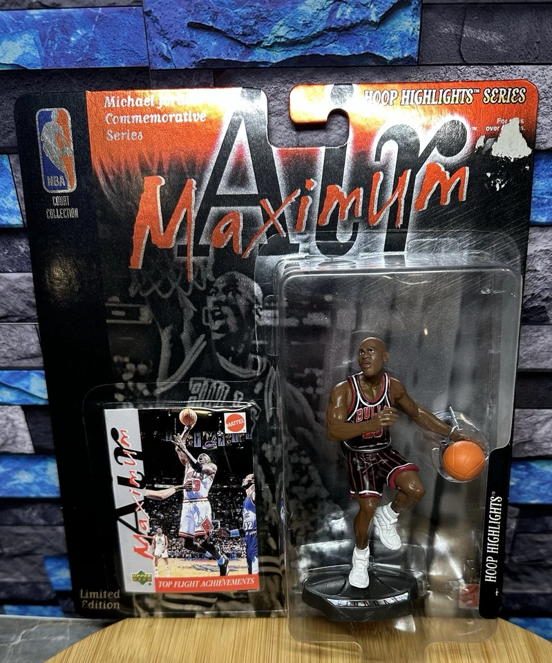 Michael Jordan MAXIMUM Air Figure 1991 Championship Series Mattel Ltd Ed 1999