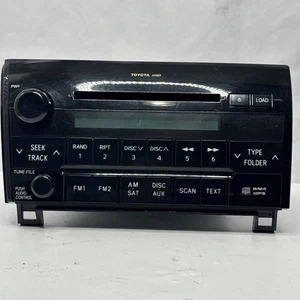 Toyota Tundra 2007-2012 radio AM FM MP3 reproductor de CD A51829 número de pieza 86120-0C181 - Imagen 1 de 3