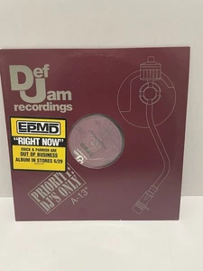 EPMD - RIGHT NOW / SYMPHONY - 1999 DEF JAM RECORDS ORIGINAL PROMO - M.O.P. - Picture 1 of 6