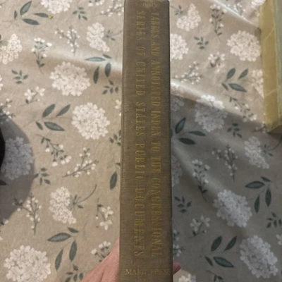 Tables of & Annotated Index to the Congressional Series of US Public Documents - Image 1 of 4