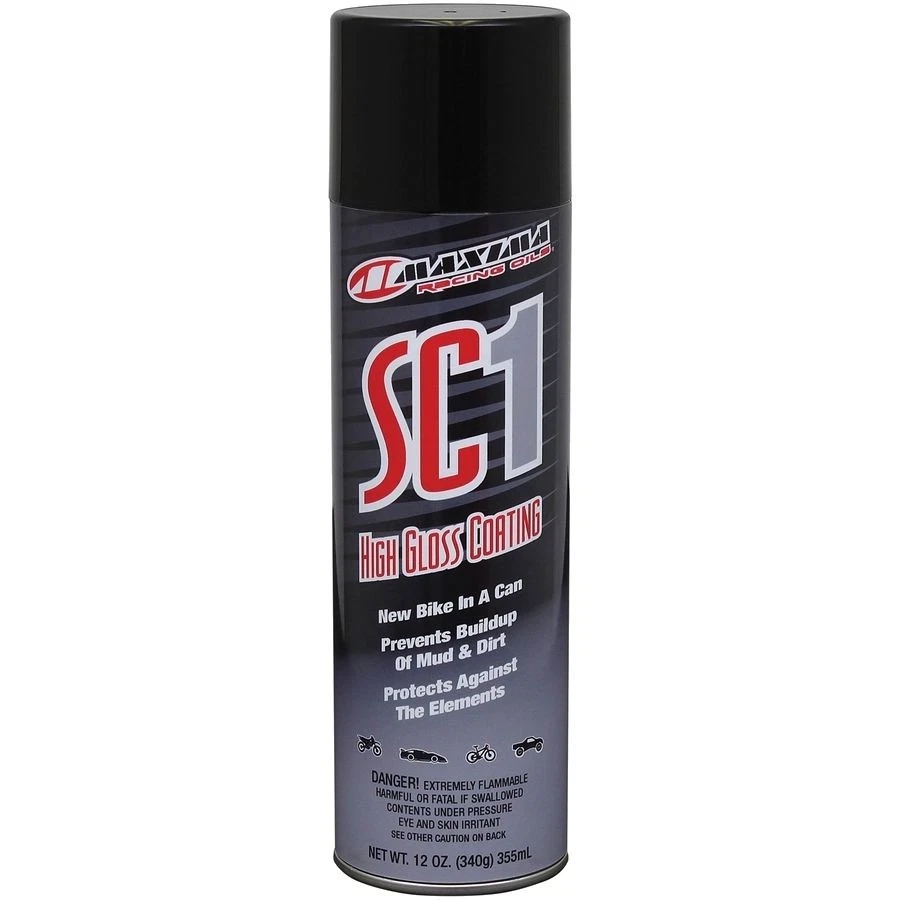 Maxima Racing Oils SC1 Clear Coat Silicone Spray 78920 6 Pack 12 oz Cans Case