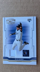 2005 Threads RYAN KLESKO DUAL MATERIAL/ PATCH Card 48/100 SAN DIEGO PADRES bb - Picture 1 of 2
