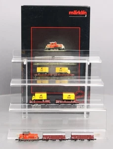 Marklin 8134 Z Scale 500 Year German Federal Postal Diesel Freight Train Set LN - Picture 1 of 8