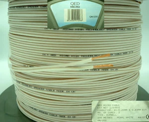 QED Micro Speaker Cable Sold by the METER Raw cable DIY - Picture 1 of 1