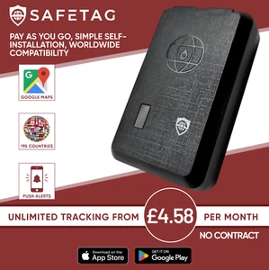 SafeTag GPS Tracking device - Car Var Coach Magnetic GPS Tracker - Pay as You Go - Picture 1 of 9