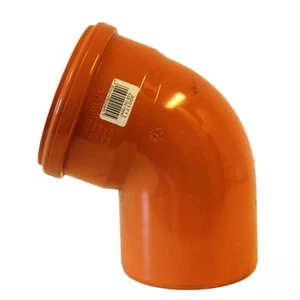 KG-Rohre KG PVC Rohr DN110 Rohrbogen 67 Grad Formteile Abwasserrohr Kanal - Bild 1 von 1