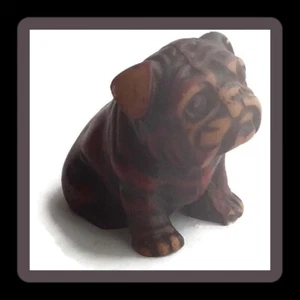 SMALL RESIN BULLDOG STATUE.. - Bild 1 von 10