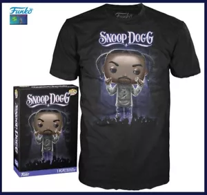 Camiseta Snoop Dogg Deathrow Records en caja Adulto Negra Funko Pop NUEVA - Imagen 1 de 6
