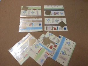 8 sheets of gift wrapping paper & tags Happy birthday as in photos. - Imagen 1 de 2