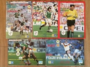 5 PROGRAMMI CALCIO MONDIALI ITALIA '90 INGHILTERRA IRLANDA OLANDA GERMANIA.... - Imagen 1 de 1