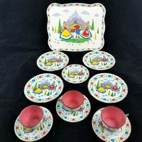 moulin roty once upon a time tea set