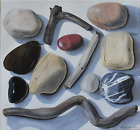 Unknown Painter: Pebble and Sticks