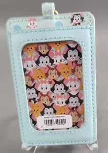 Loungefly Disney - Gatti Chibi cordino retrattile portacarta d'identità blu aristocratico - Foto 1 di 7