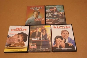 Lot 5 Steve Carell DVDs Date Night, Dan In Real Life, Dinner With Schmucks, 40 - Picture 1 of 2
