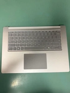 Microsoft Surface 6 15' Palmrest Keyboard Touchpad Assembly Silver - Picture 1 of 1