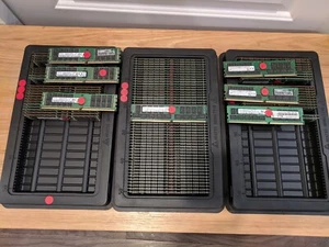 LOT 97x 32gb DDR4 - PC4-2400T RDIMM Reg ECC Server Memory - FOR PARTS/REPAIR - Picture 1 of 4