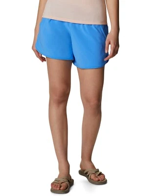 Insertos elásticos Columbia Bogata Bay omni-sombra para mujer Pantalón Corto Corte 3" | Azul | XL Foto 1 de 2