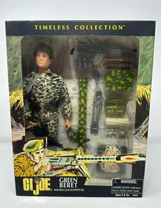 GI Joe Timeless Collection 2001 Green Beret Machine Gun Outpost Set Sealed - Picture 1 of 6