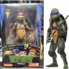 7" NECA Ninja Turtles 1990 Movie TMNT Teenage Movable Toys Mutant Action Figure