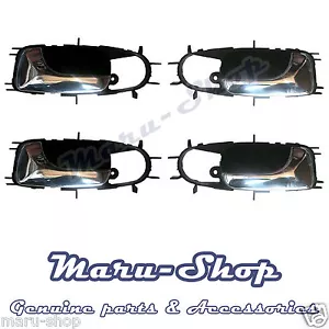 Chrome Inside Door Handle Catch Set for 04~09 Chevrolet Lacetti/Optra 5 5DR - Bild 1 von 1