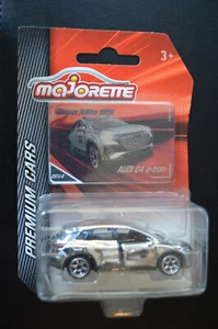 2023 Majorette Premium Cars Audi Q4 e-tron Silver Chase Cars - Imagen 1 de 2