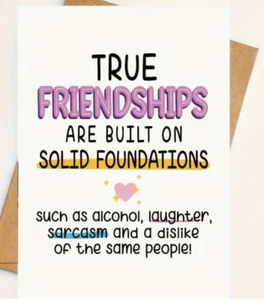 Funny Birthday Card, Rude ,Joke ,Humour, Greeting Cards, with Envelope, Gifts - Picture 1 of 4