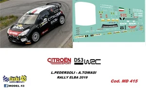 CITROEN DS3 WRC - PEDERSOLI - Rally ELBA 2019 - Picture 1 of 1