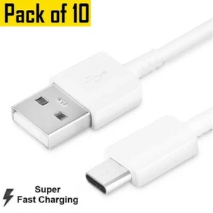 10x Type C to USB-A Fast Charge Cable Cord Charging Quick Charger Bulk Wholesale - Picture 1 of 8