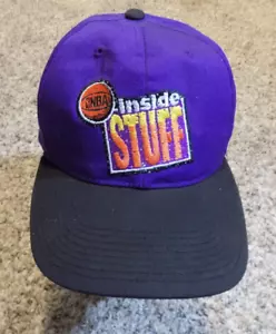 Cappello berretto snapback regolabile NBA Inside Stuff vintage anni 90 NUOVO MAI INDOSSATO - senza etichette. - Foto 1 di 6