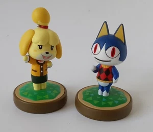Amiibo Nintendo Figuren. 2er Set Isabelle und Rover. 3" - Bild 1 von 4