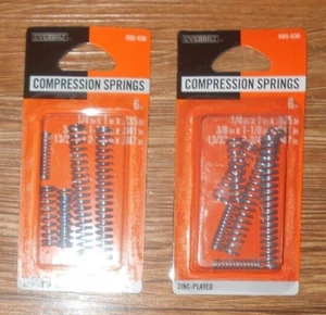 Everbilt Two Packs Of 6 Each Compression Springs - Picture 1 of 1