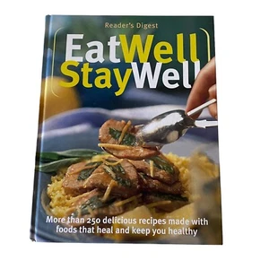 Eat Well Sleep Well Cookbook Book 250 Recipes Healthy Eating Meals Hardcover - Picture 1 of 19