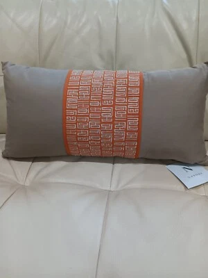 Natori Nara Decorative Oblong Pillow 10"x 20". New - Image 1 of 2