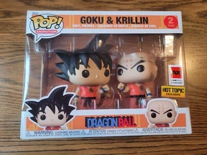 Funko Pop Goku & Krilin Pack de 2 Dragon Ball Anime Expo Exclusivo Hot Topic - Imagen 1 de 7