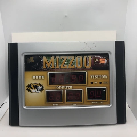 Mizzou scoreboard alarm clock Tested Cover