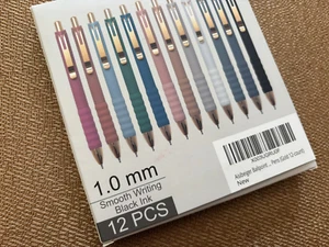 Bolígrafos Bolígrafo Tinta Negra Bolígrafo con Agarre Súper Suave Medio, Aisibeiger - Imagen 1 de 6