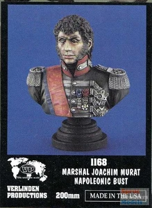 VER1168 200mm Verlinden Bust - Napoleonic Marshal Joachim Murat - Picture 1 of 1