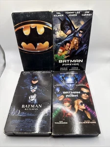 BATMAN Collection VHS Tapes (Set of 4)  - Picture 1 of 3
