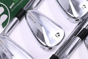 Taylormade P770 2020 Irons / 5-PW+AW / Stiff Flex Dynamic Gold 105 S300 Shafts - Picture 1 of 7