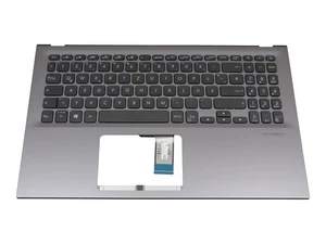 Clavier original Asus VivoBook F512DA avec top case FR (allemand) noir/gris - Photo 1/4