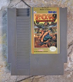 P.O.W.: Prisoners of War - Nintendo NES *TESTED, GOOD LABEL*