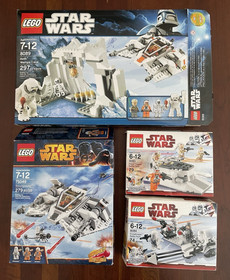 Lego Star Wars Hoth set 8083, 8084, 8089, 75049 Empty Box (es) ONLY