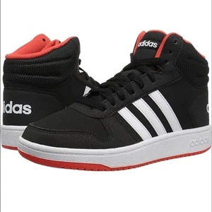 Adidas Hoops Mid 2.0K Basketballschuhe schwarz rot 5,5 - Bild 1 von 6