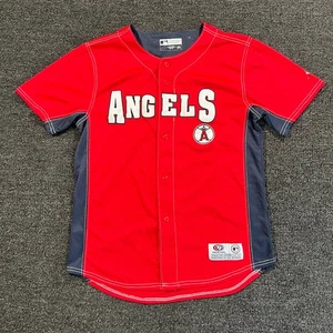 Los Angeles Angels True Fan Baseball Size Large Jersey MLB Genuine Merchandise - Picture 1 of 13