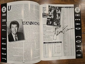 Coach Jerry Pimm University Of California, Santa Barbara Signed Media Guide  - Picture 1 of 3