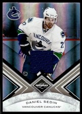 2010-11 Panini Limited Threads Daniel Sedin 92/99 Vancouver Canucks #8