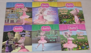 Angelina Ballerina My First library slipcase of 6 paperback books VGC - Foto 1 di 13