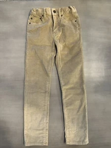 NWT Crewcuts kid boys' size 8 camel tan stretch adjustable waist corduroy pant - Picture 1 of 3